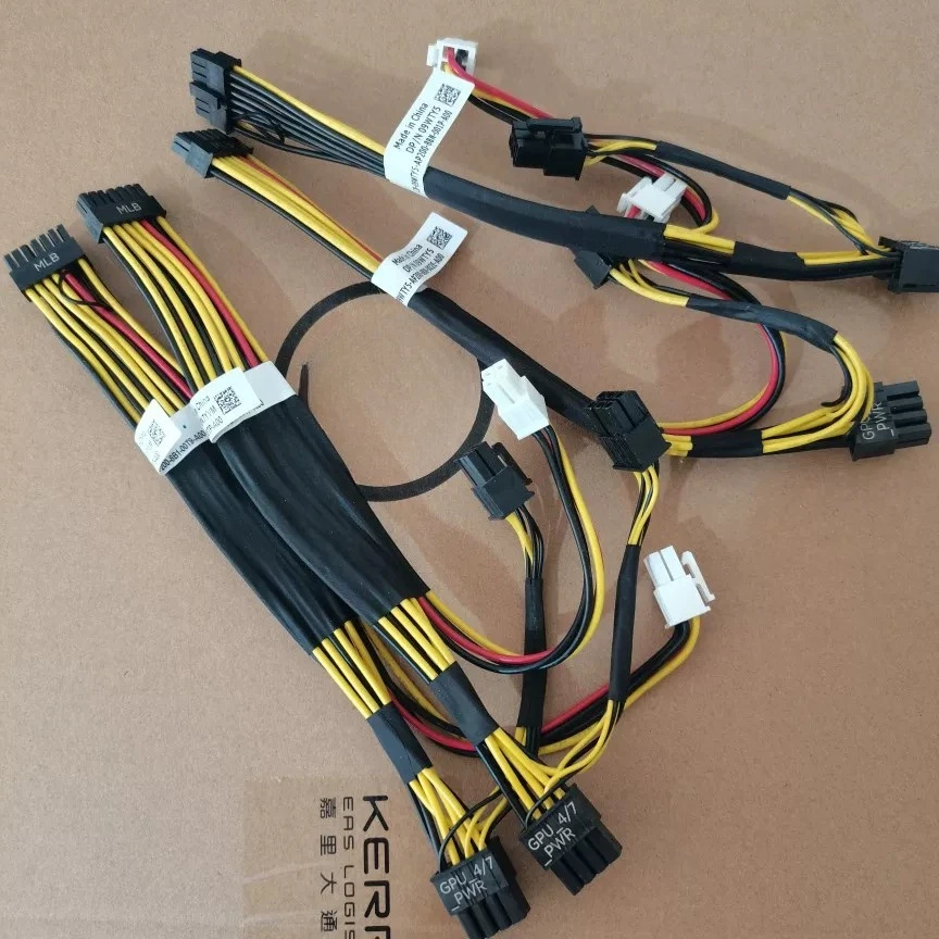 For Dell C4140 Server 4 5 6 7 Port GPU Power Cable Kit X7YVJ 9WTY5 9RP4P