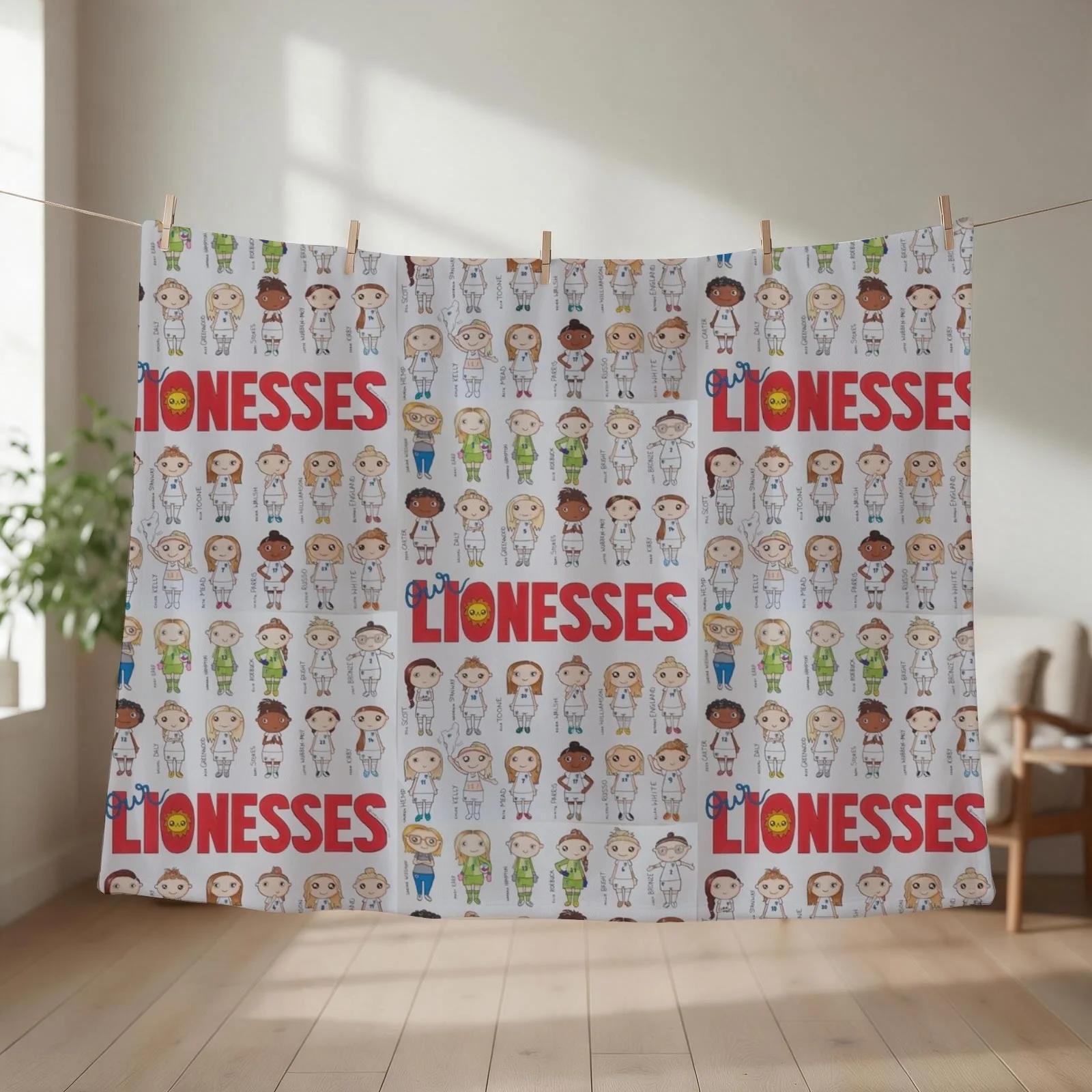 Our Lionesses Throw Blanket Decorative Throw Comforter Large Thin Blankets