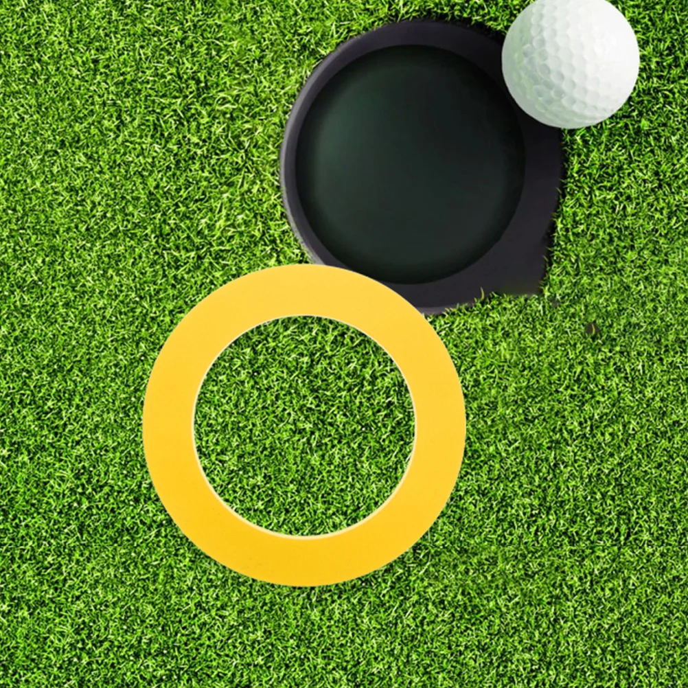 

2Pcs Indoor Outdoor Golf Putting Trainer Cup Hole Precision Feedback System for Consistent Stroke Development Lightweight