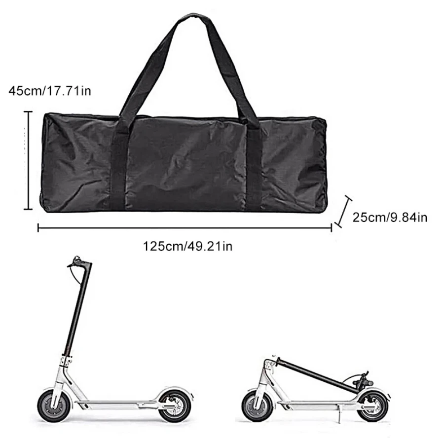 Portable Waterproof Handbag for xiaomi M365/ Pro/ES/G30 Electric Scooter Oxford Carrying Folding 420D Heavy-Duty Storage Bag