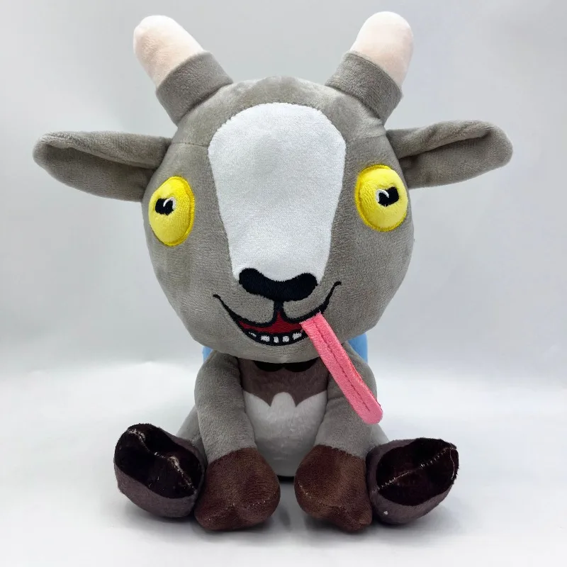 

Game Goat Simulator Plush Doll Game Cute Goat Stuffed Toy Soft Cotton Figure Collectible Gift for Kids Birthday and Game Fans