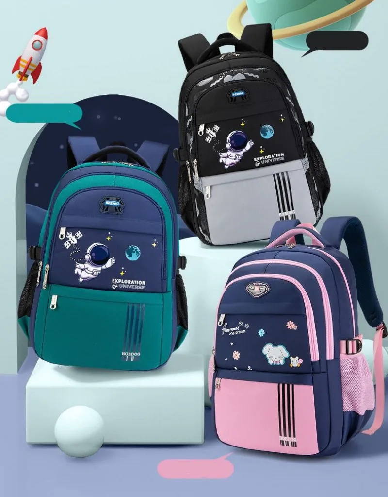 Sac d'école grande capacité pour étudiants, sac à dos astronome pour garçons et filles, sacs initiés imperméables, légers et respirants pour adolescents