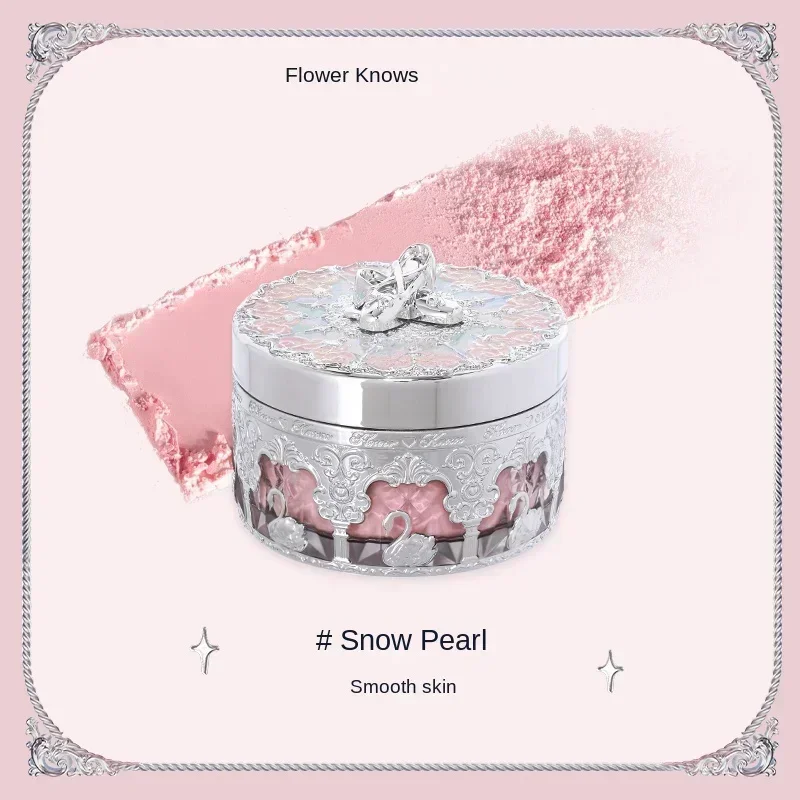 Flower Knows-Poudre de réglage du ballet, poudre de finition adt, contrôle de l'huile, parfum rose, 12g, 0.42oz, fz, 256