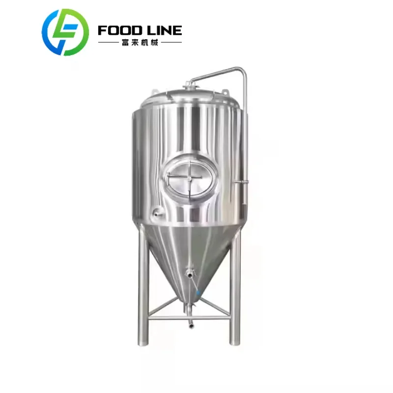 200L Micro Brewery Setup Home Brewing Equipment mit Edelstahlfermenter für Bastelbier