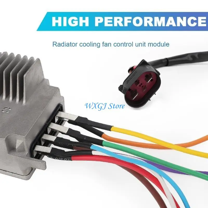 

37JE Auto Engine Radiator Cooling Fan Control Module Unit 8E0959501AG, 902-436