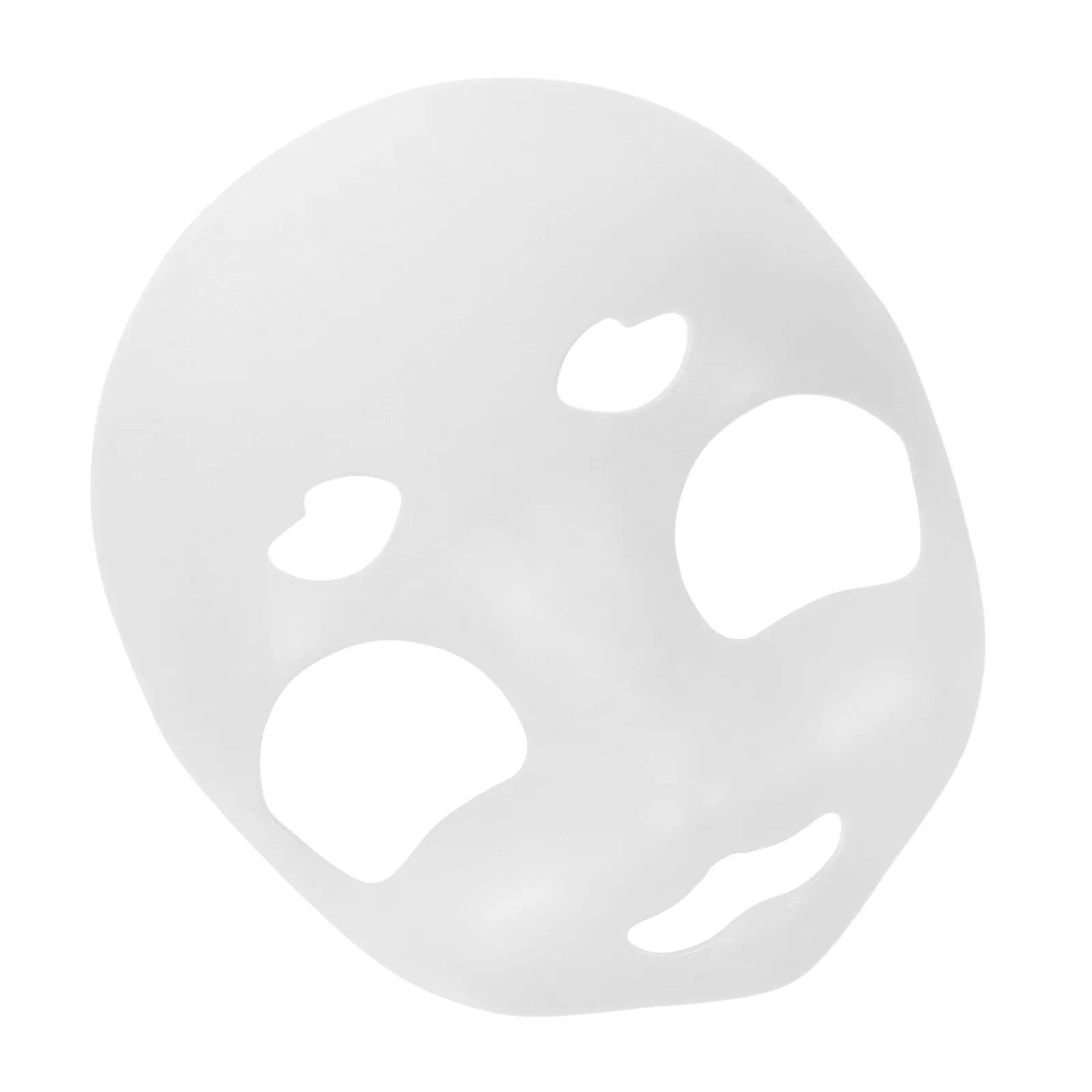 قناع قاعدة رأس Fursuit أبيض فارغ غير مطلي على شكل حيوان إكسسوار DIY قناع حفلة تنكرية للهالوين #4