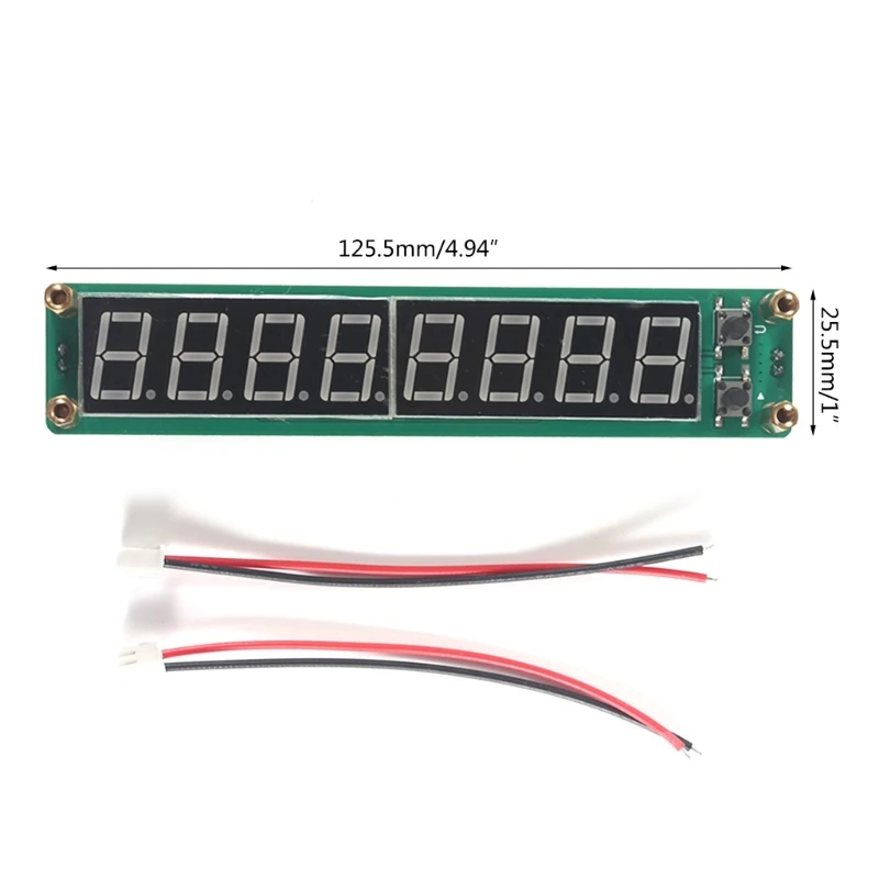 R2LD PLJ~8LED RF 信号周波数カウンターサイモメーターテスターモジュールデジタル周波数測定モジュール