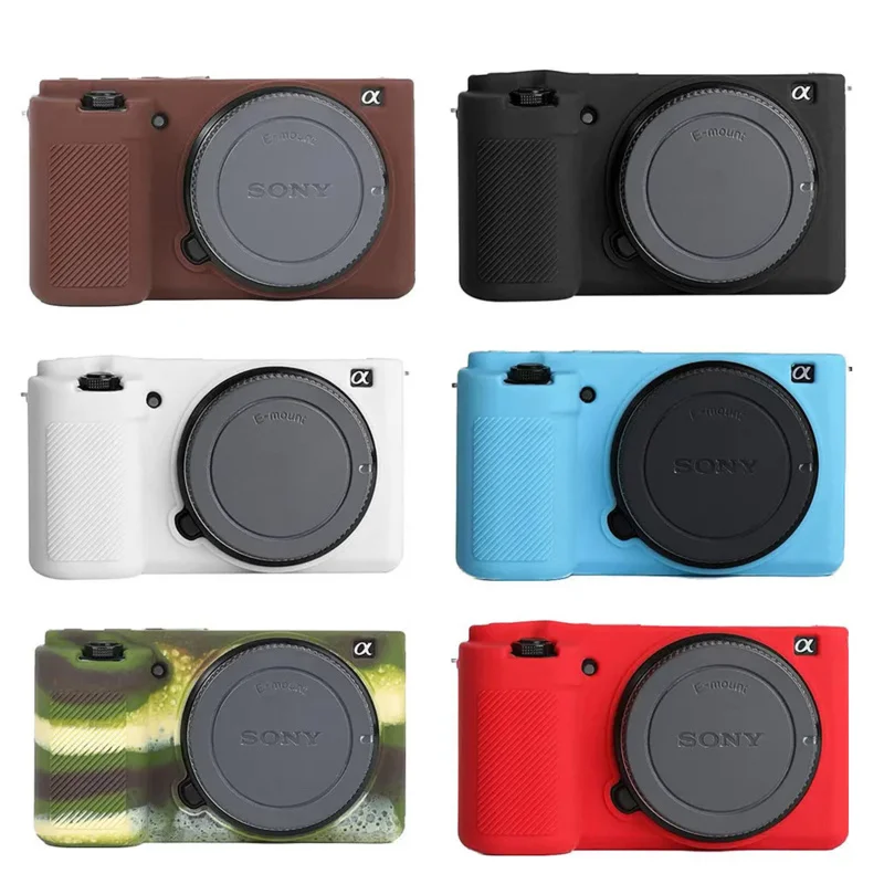 

For Sony ZV-E10 protective zve10 armor skin rubber body cover soft silicone case camera bag