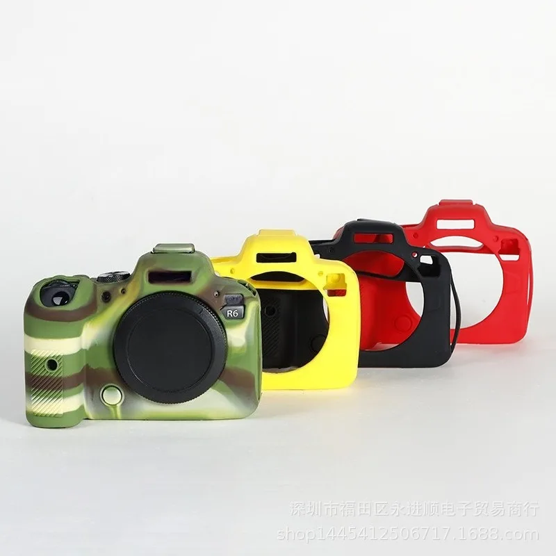 

Soft Silicone Camera Case Armor Skin Protector Case Digital Silicone For Canon EOS R R5 R6 M50 G7X Mark II