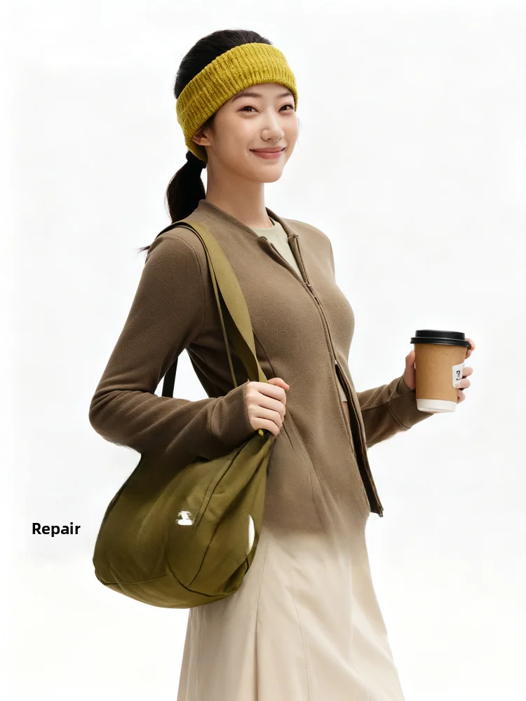 

Женский вязаный кардиган Banana Le на молнии, теплый топ с длинными рукавами, повседневная утепленная хлопковая верхняя одежда