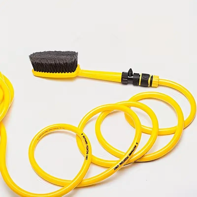 New 1pc Multifunctional Fast Car Washing Brush Head Small And Portable Washing Tool Includes Brush Head Pipe Is Not Included