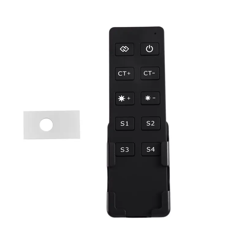 AT82-R2(WZS) Zigbee 10-Key CCT Wireless Remote Switch Dimmer Tuya APP Control For Dual Color LED Driver Or Controller