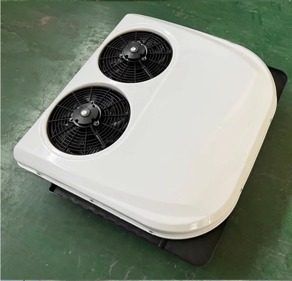 كامبر RV سقف كهربائي 12 فولت تكييف الهواء على السطح 12 فولت شاحنة 24 فولت مكيف هواء لوقوف السيارات #3