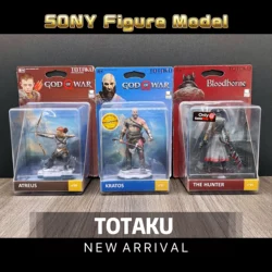 New Totaku Figure Model Toys THE HUNTER Bloodborne God Of War Kratos Atreus For Kids and Adults Collection