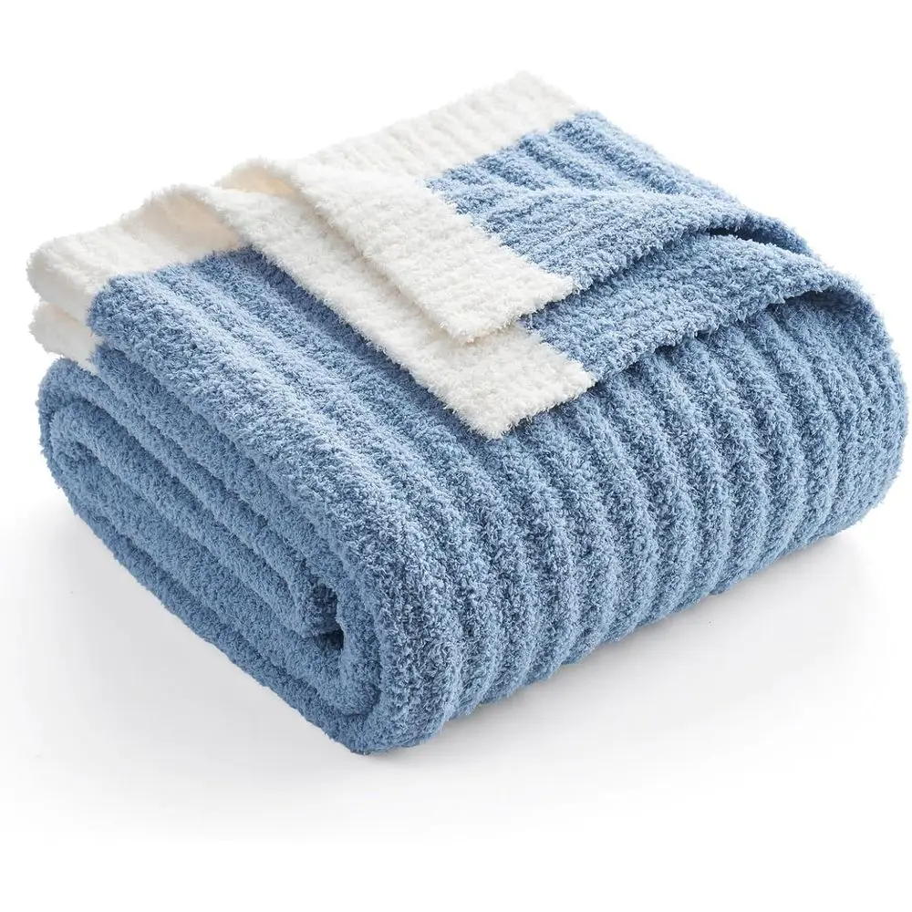 Luy Ribbed Blue Bed…