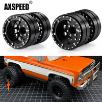 AXSPEED Aluminum Alloy 1.9inch Beadlock Dual Wheel Rims for Axial SCX10 TRX-4 TRX-6 1/10 RC Crawler Car Upgrade Parts
