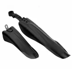 2 Pcs Bicycle Front Rear Fender Universal Mountain Bike Plastic Splash Guard Mudguards Set Wings Mud Guard Cycling Accessories