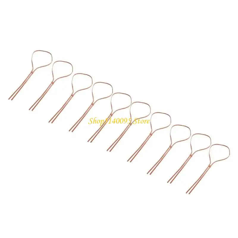 

DXAE 10PCS PU HAT Strings Шляпа шнур для ремесленных стильных соломенных шляп