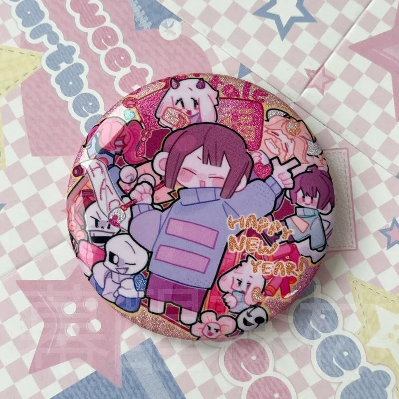 Game legend under  Frisk Sans chara error undertale AU Badge bag decoration gift