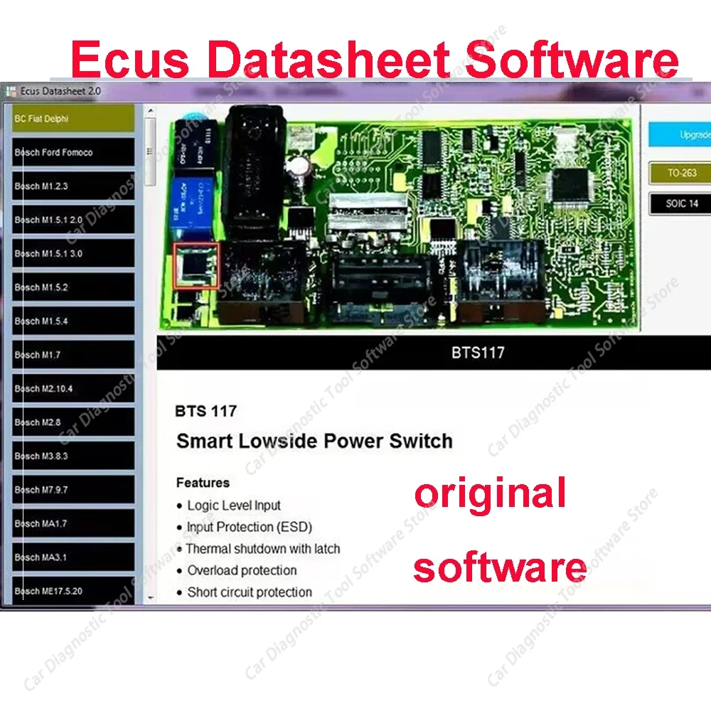 

Данные по ECU Data Sheet 2.0 - Программное обеспечение для обслуживания ECU, схемы печатных плат и информация о компонентах, новейшая версия