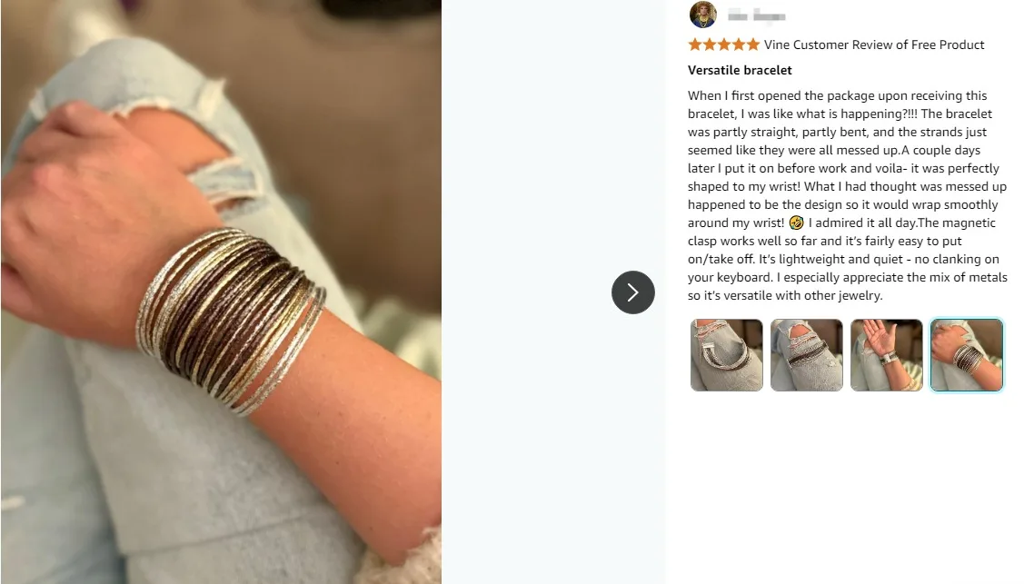 Boho-Armreif aus Leder, stapelbare Schicht-Wickelstrang-Armbänder mit Magnetverschluss, handgefertigter trendiger Schmuck für Frauen – Detail 1