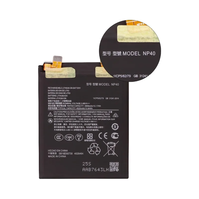 2PCS/LOT Brand New NP40 4020mAh Battery for Motorola Edge 30 Neo Mobile Phone Batteries+Tools