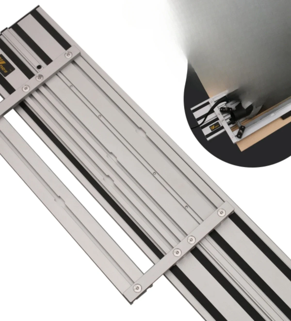 

【Hot】New Double-layer Electric Circular Saw Universal Guide Rail Linear Engraving Machine Rail DIY Woodworking Cutting Trimming