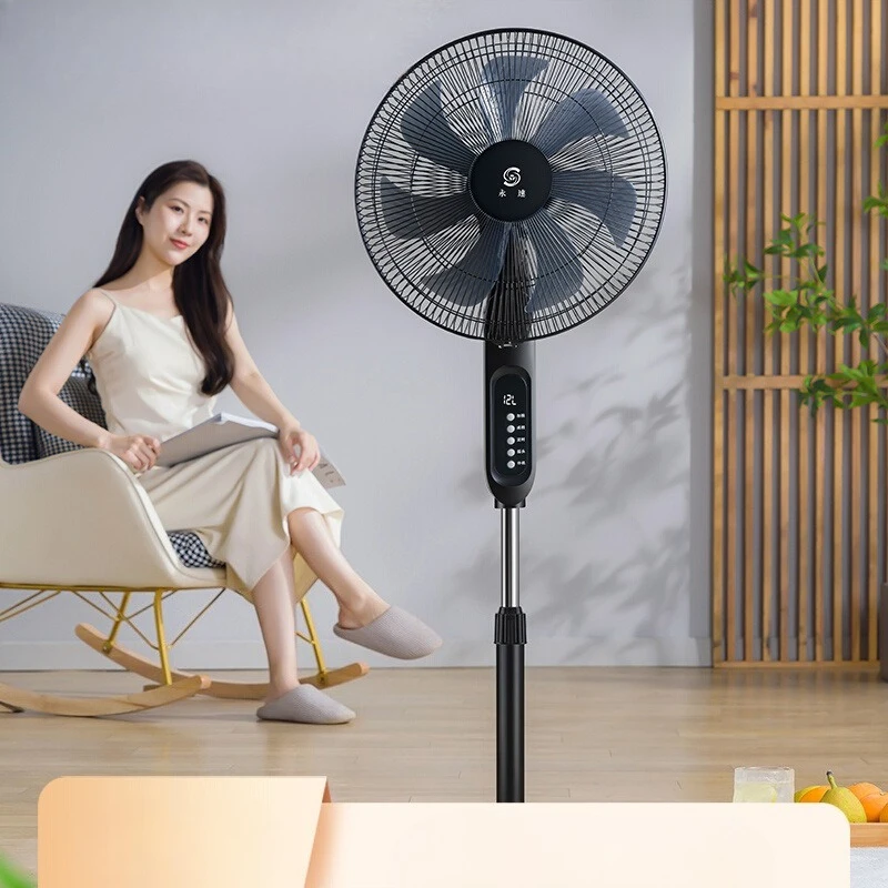 Напольный вентилятор, бытовой кабель преобразования частоты постоянного тока, сильный вертикальный солнечный бесшумный цикл, перезаряжаемый