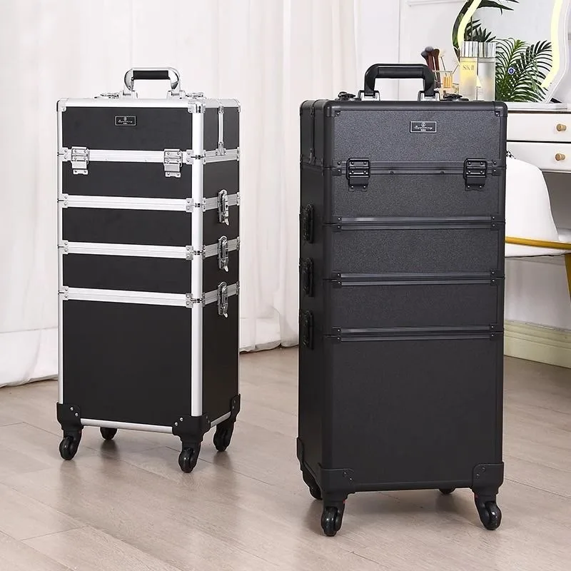 2026 Multi-layer tattoo embroidery toolbox, hair, beauty, makeup and manicure box