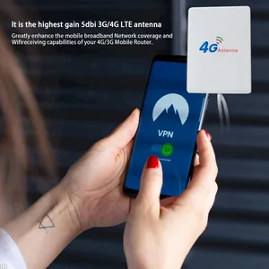 معزز إشارة شبكة الهاتف المحمول ، هوائي 4G LTE Mimo ، مضخم مكبر للكسب العالي 28 ديسيبل ، TS9 ، CRC9 ، SMA لهواوي ، ZTE ، فودافون روتا ، في الهواء الطلق أفضل 10 مبيعات بطارية كمبيوتر محمول Innjoo Voom - رقم 6