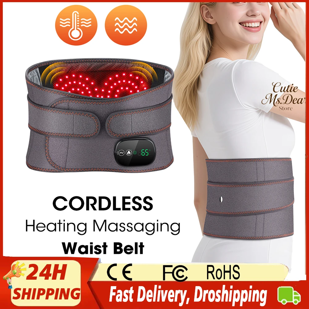 

Многофункциональный электрический массажер для поясницы, массаж мышц спины, талии, поддержка бандажа, массаж спины, снятие усталости и улучшения