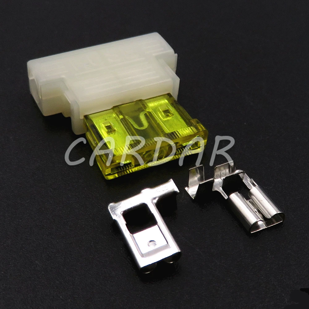 1 Set 1 Way Auto Standard Middle Fuse Holder Car Middle Fuses Box Automobile Blade Type Fuse Block - Image 4