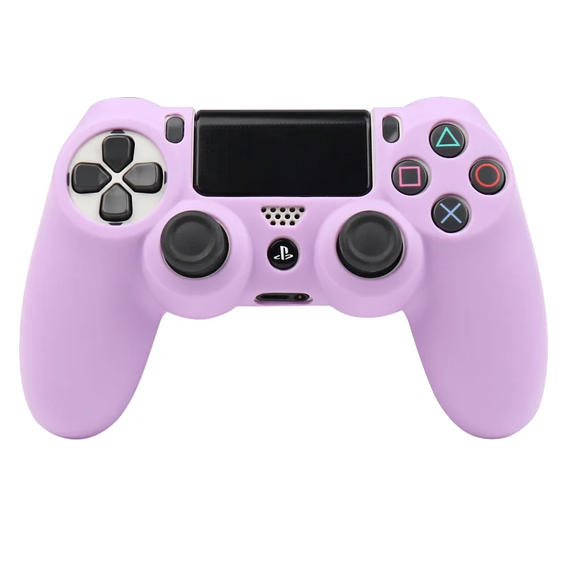 Purple Soft Silicone Protective Case For PS4 PS5 Xbox One S Controller Skin Gamepad Case Cover for Xbox Series X S Control Skin