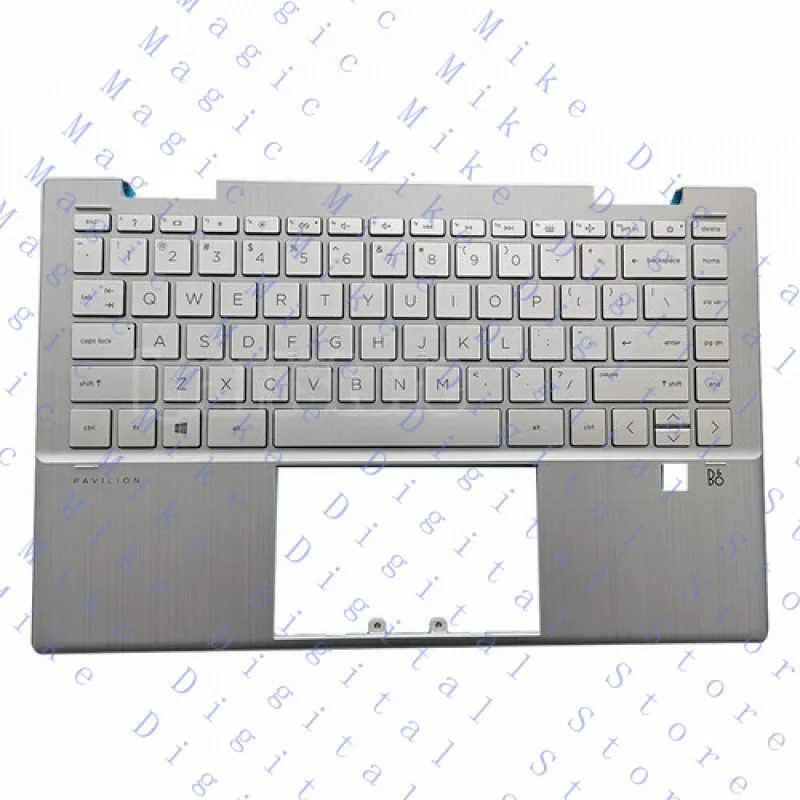 

UU For HP 14-DY 14M-DY0013DX TPN-Q171 Palmrest w/Backlit Keyboard M45219-001 Silver