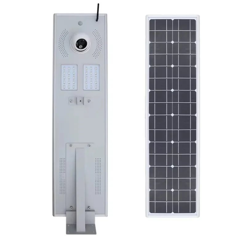 

Slim Ip 65 Wifi 4g Smart Outdoor All In One Solar Led Solar Street Light With Cctv