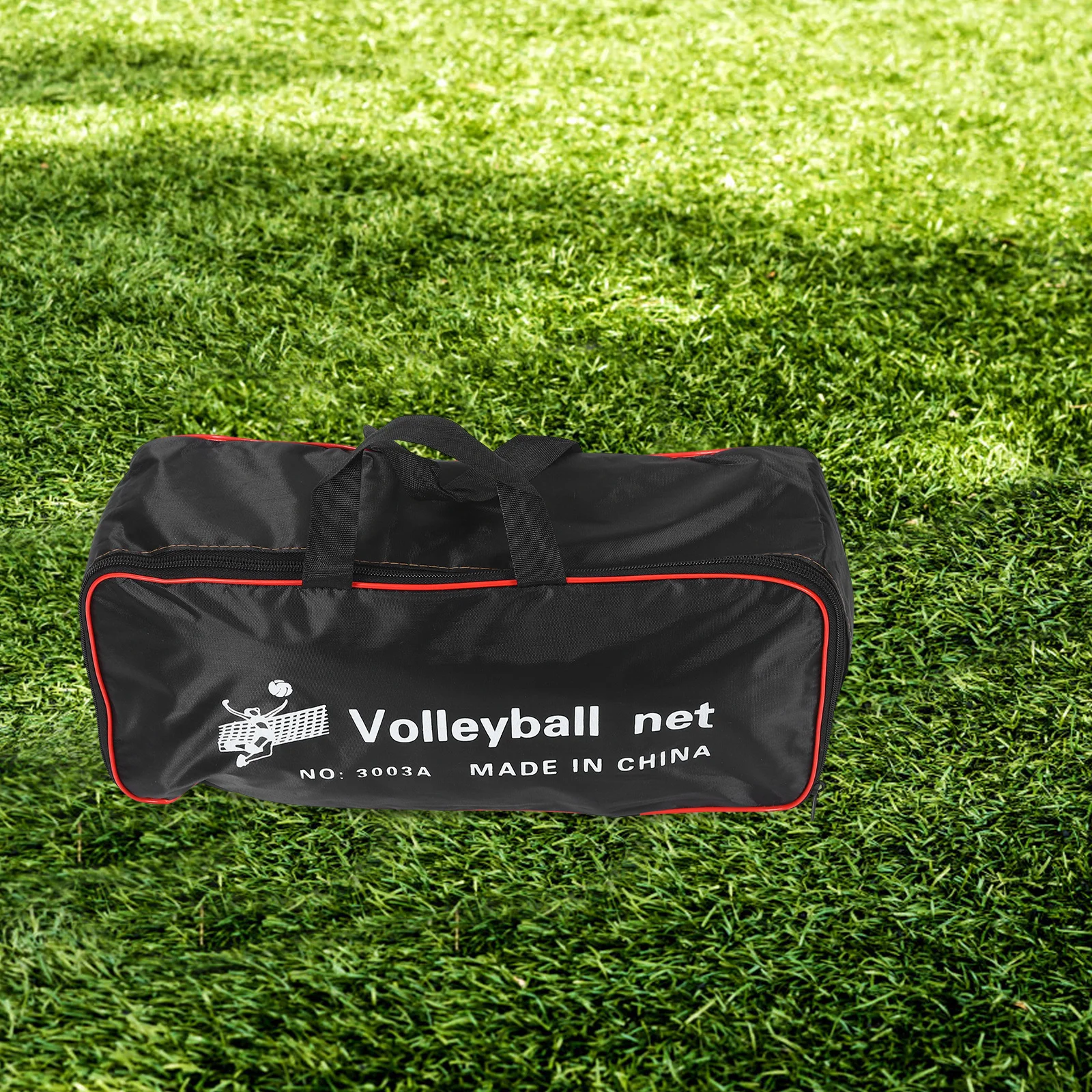 

Standard Size Portable Volleyball Net Foldable Easy Install Durable Polyester Mesh Design Indoor Outdoor Beach Net