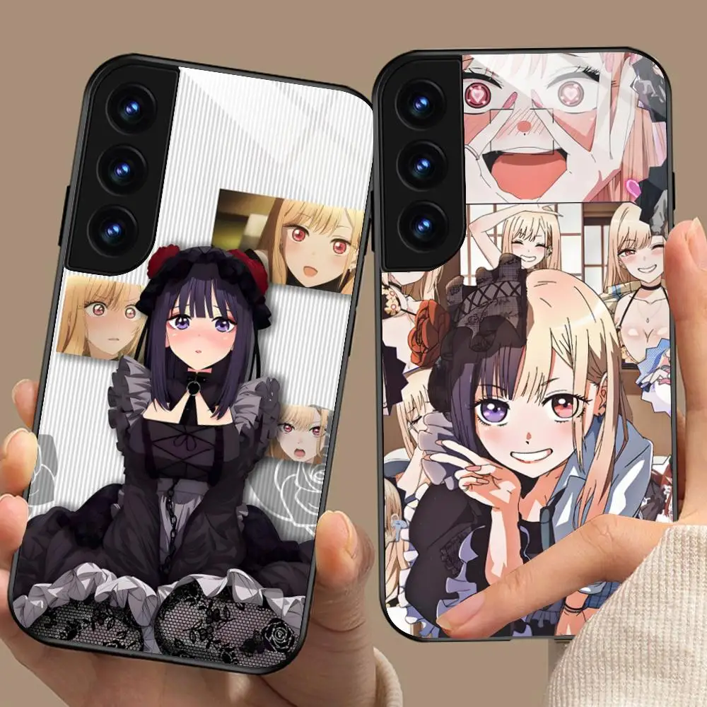 

Anime Marin Kitagawa Phone Case for Samsung Galaxy A56 55 54 53 52 51 36 35 34 23 16 15 5G Glass Protective Cover