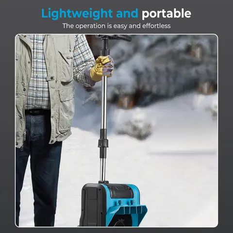 10 best sales elektrisk snöskyffel - №3