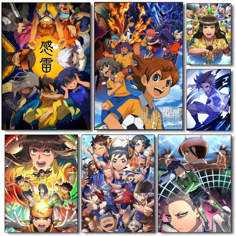 Axel Blaze Firestorm Inazuma Eleven Painting Calligraphy Wall Art HD Canvas Oil Painting Posters Prints Home Bedroom  Decor Gift