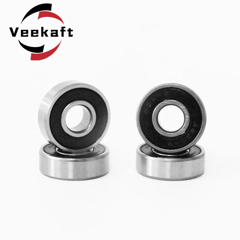 6001RS Bearing 4pcs ABEC-5 High Quality Deep Groove Ball Bearing 12x28x8mm