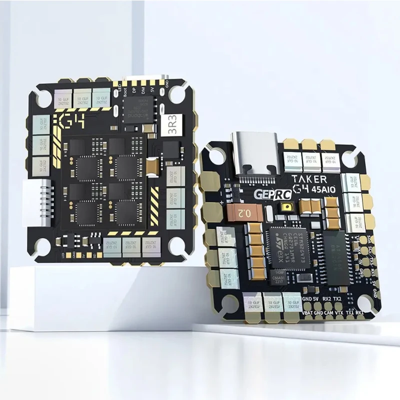 GEPRC TAKER G4 45A AIO Baro OSD G473 وحدة تحكم في الطيران BLHELIS 45A ESC FET مباشرة 2-6S لـ FPV Freestyle Cinewhoop