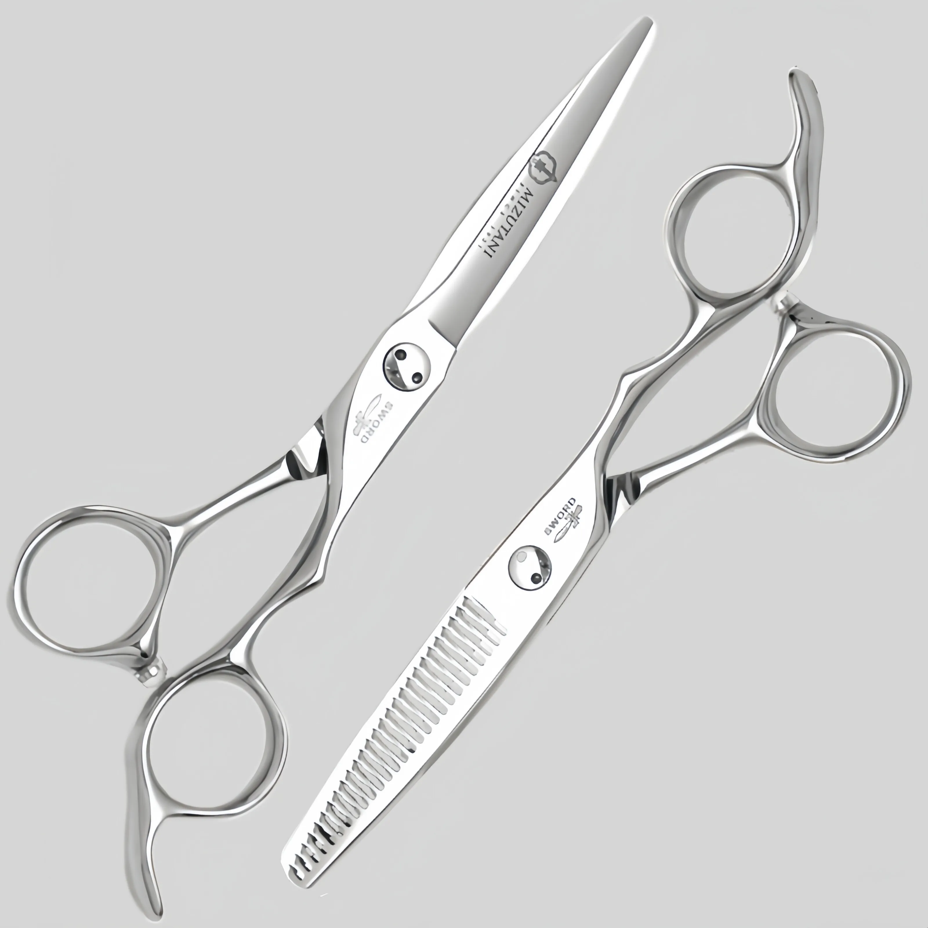 

Professional Hairdressing Scissors 5.5/ 6 Inch Salon Hair Scissors Barber Cutting Scissors Thin Hairdressers Shears
