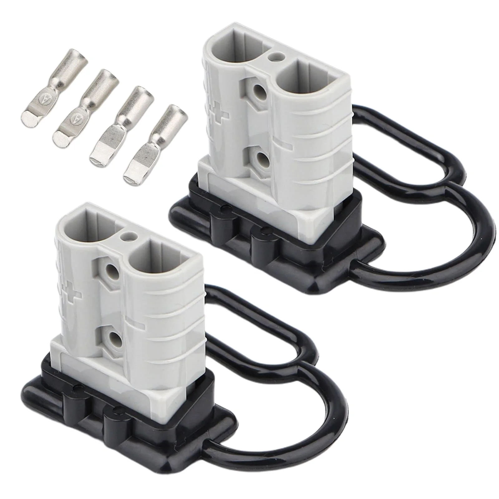 

50A 6-10 AWG Battery Connection Harness Plug Connector Winch Plug Quick Disconnect for UPS Battery Pack Trailer