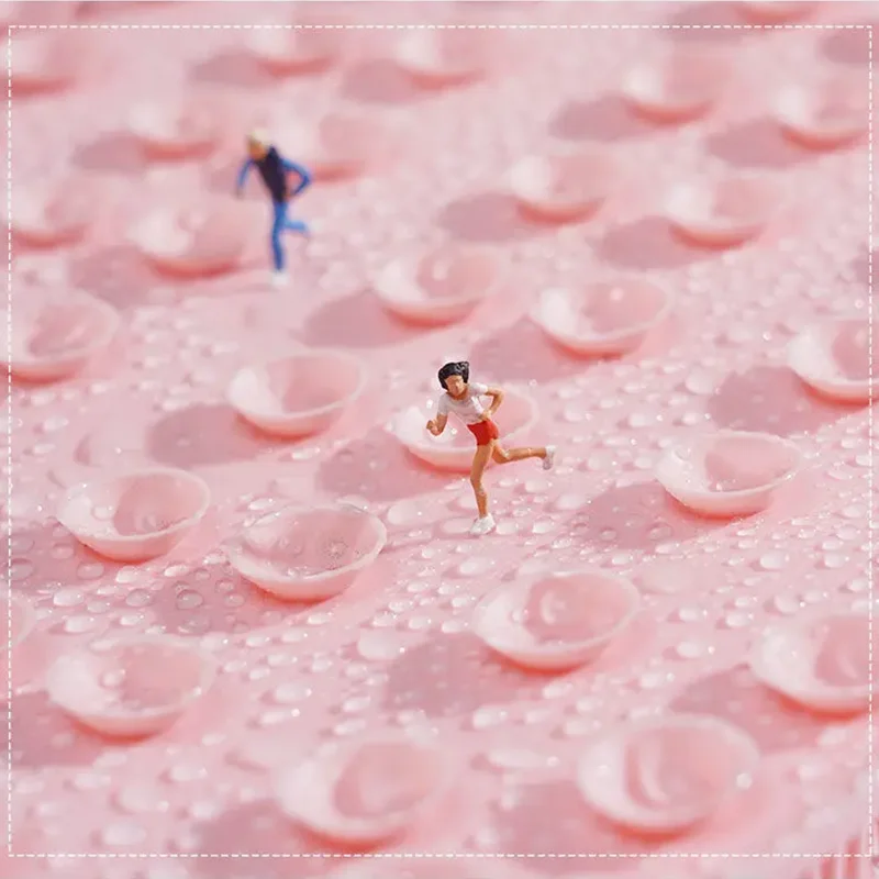 Artefacto multifuncional para frotar la espalda, cepillo de baño, alfombrilla antideslizante, ventosa para frotar la espalda, alfombrilla de silicona para masaje de pies