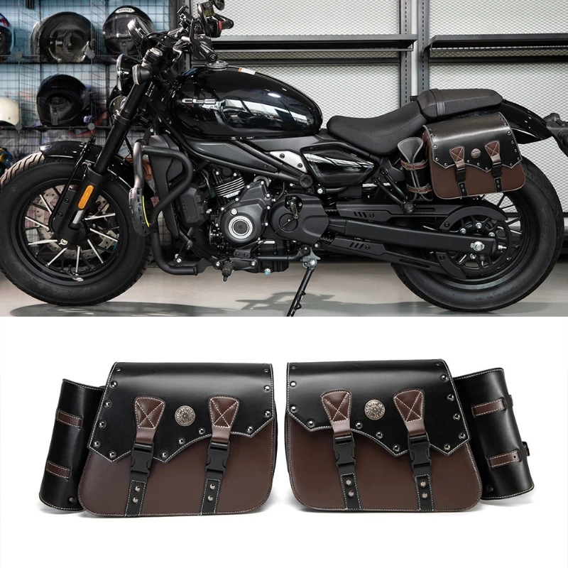 

Accessories of outdoor riding modification device for motorcycle and motorcycle hanging bag