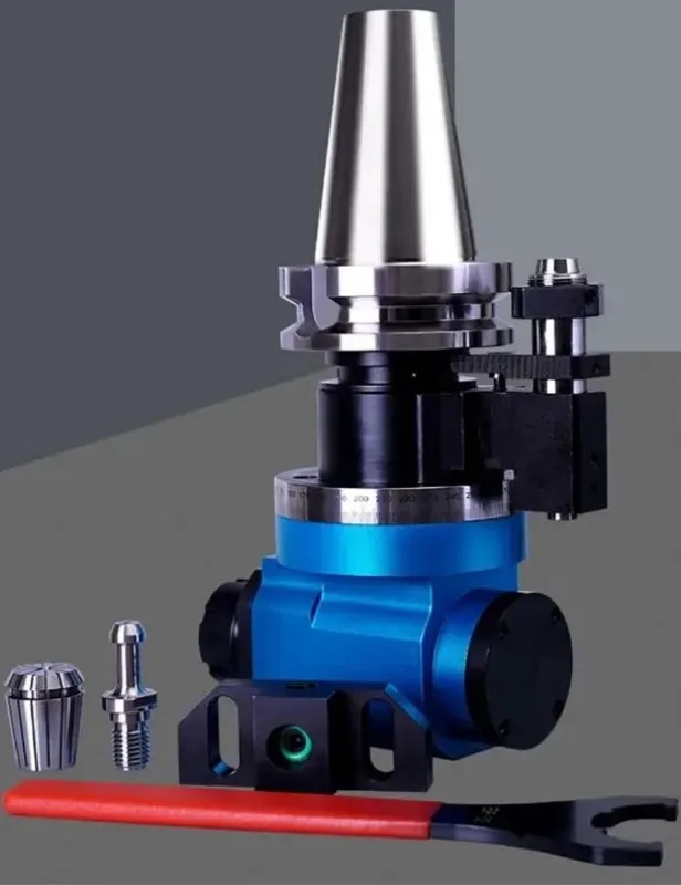 Milling Cutter Handle Right Angle Head BT30 BT40 BT50 Horizontal Milling Angle Head 90 Degrees Right Angle Tool Holder