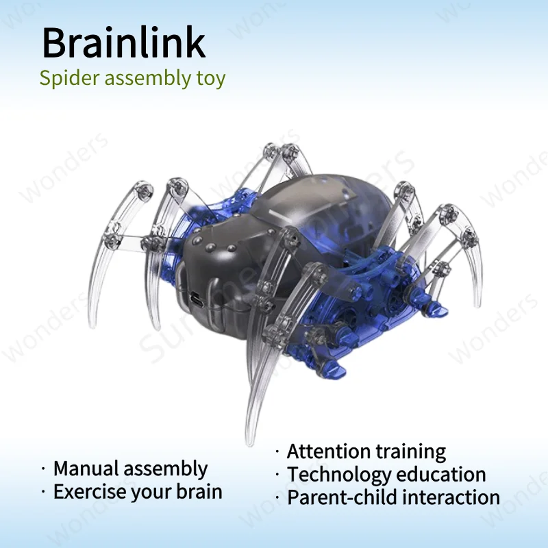 Brainlink Spider Robot Brainwave Detector Accessories Mindwave Assembly Spider Need to Be Used With Mindlink Headband