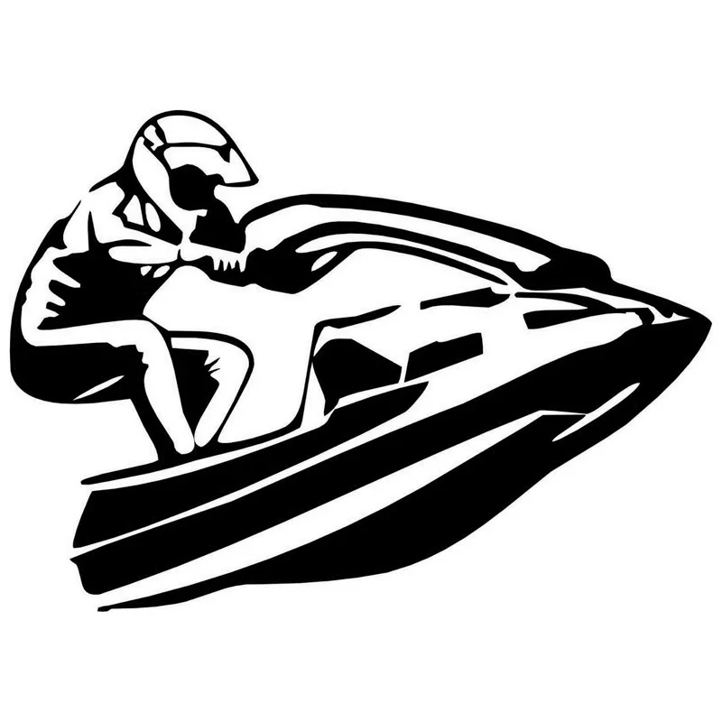 

Personalized car stickers Creative jet ski boat stickers High quality car motorcycle decoration Fashion car accessories