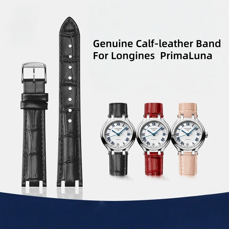 

Подходит для Longines PrimaLuna: ремешки для часов из натуральной кожи высшего качества, сшитые вручную, для женщин, 15 мм, 16 мм, 17 мм, 19 мм.