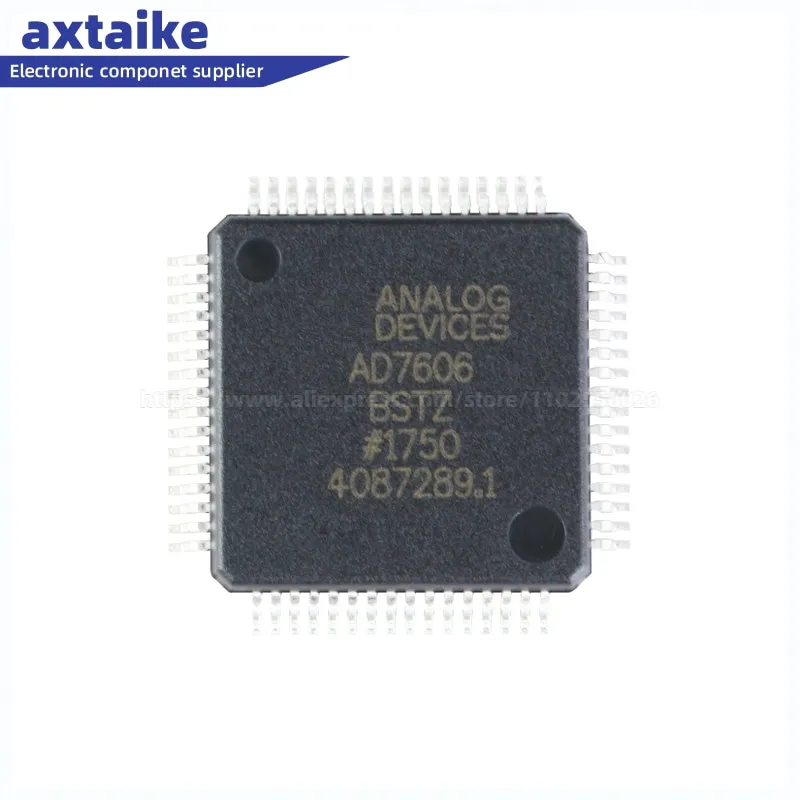 

AD7606BSTZ AD7606BST AD7606 LQFP-64 Analog to Digital Converters - ADC Simulat Sampliing Bipolar 16 Bit IC QFP